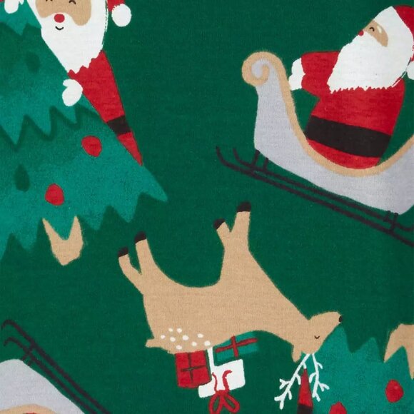 NEW Carter's 4 Piece Cotton Snug Fit Christmas Santa Claus Reindeer Dinosaur Pjs - Picture 8 of 8